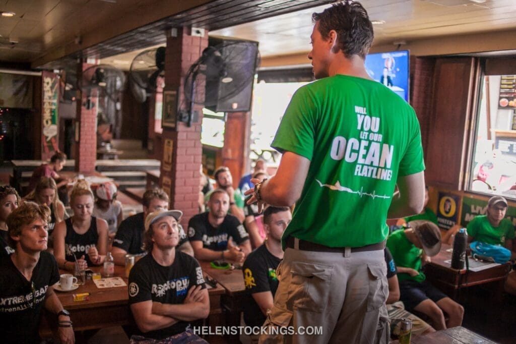 Eco day Lecture by PADI Platinum Course Director, Marcel van den Berg