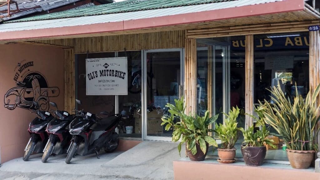 Oli's Motorbike Rental - Photo credit: Oli's Motorbike Rental