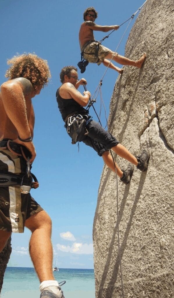 Rock Climbing - credit: Goodtime Adventure Koh Tao

