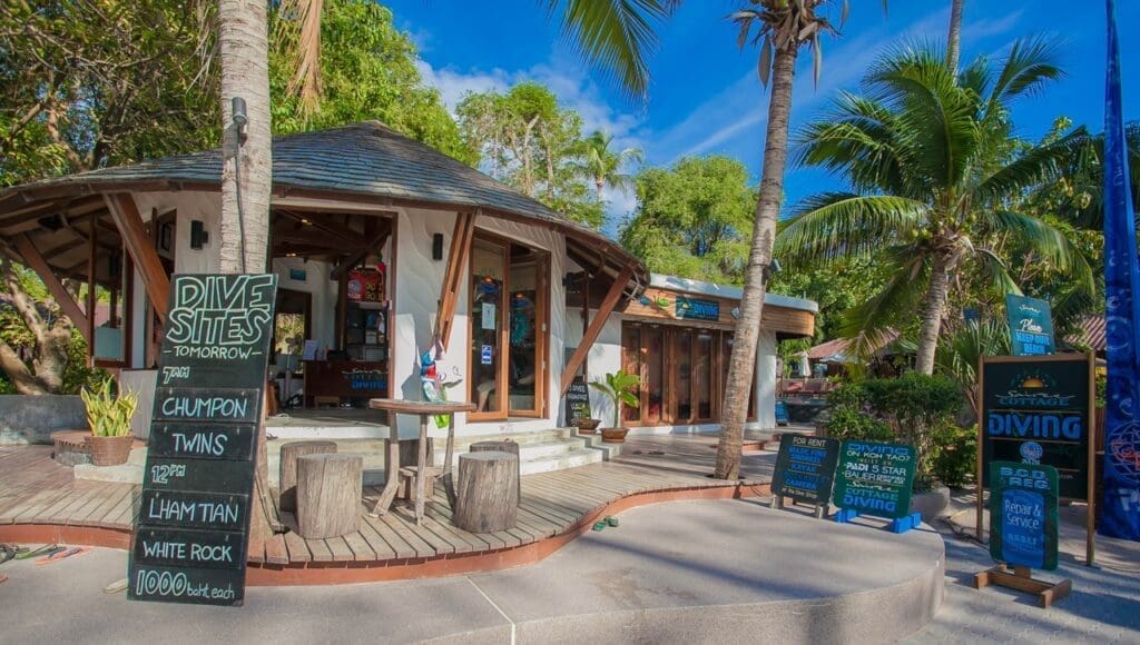 Sairee Cottage Diving one of the bes dive shops on Koh Tao