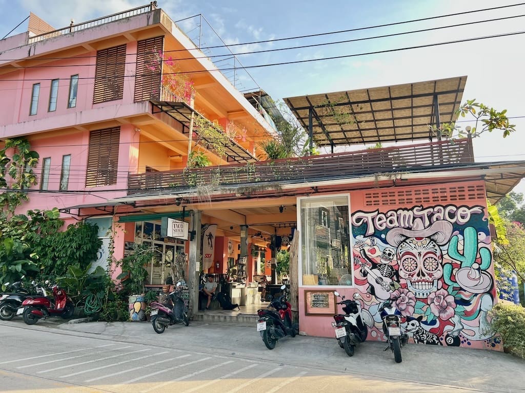 Taco Shack Hostel Koh Tao, Thailand