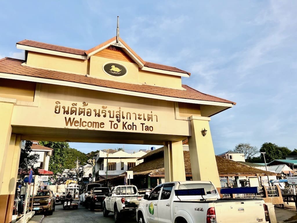 Mae Haad Pier Koh Tao, Thailand