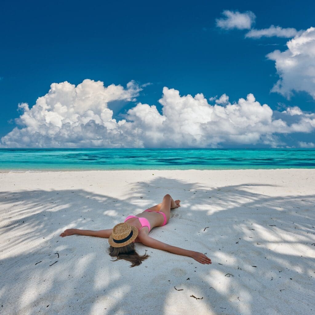 Let your mind drift away, embracing the island's tranquil atmosphere
